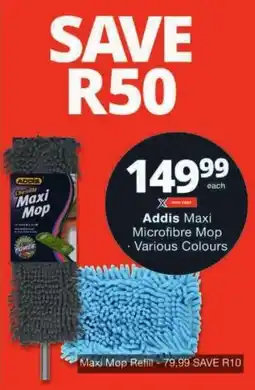 Checkers Addis Maxi Microfibre Mop offer