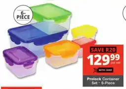 Checkers Prolock Container Set offer