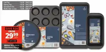 Checkers Millini Non-Stick Bakeware Range offer