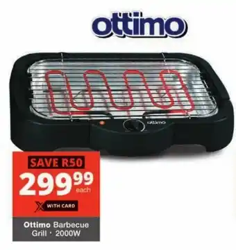 Checkers Ottimo Barbecue Grill offer