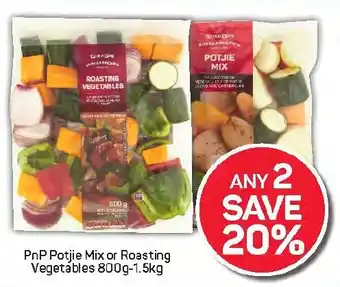 Pick n Pay Hypermarket PnP Potjie Mix or Roasting Vegetables offer