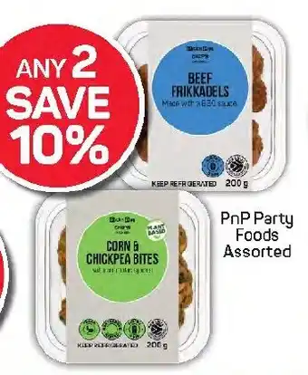 Pick n Pay Hypermarket PnP Party Foods Assorted offer