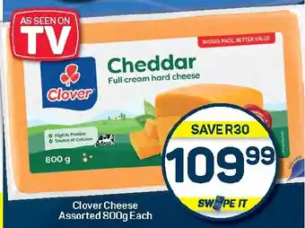 Pick n Pay Hypermarket Clover Cheese Assorted offer