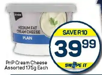 Pick n Pay Hypermarket PnP Cream Cheese Assorted offer