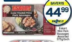 Pick n Pay Hypermarket Eskort Mini Pork Sausages Assorted offer