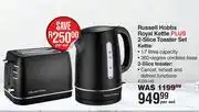 Dis-Chem Russell Hobbs Royal Kettle Plus 2 Slice Toaster Set-Per Set offer