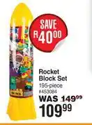 Dis-Chem Rocket Block Set 195 Piece offer