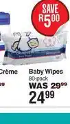 Dis-Chem Bennetts Baby Wipes 80 Pack offer