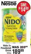 Dis-Chem Nestle Nido 3+ Powdered Drink-900g offer