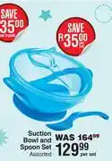 Dis-Chem Nuby Suction Bowl & Spoon Set Assorted-Per Set offer