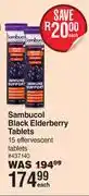 Dis-Chem Sambucol Black Elderberry Tablets-15 Effervescent Tablets-Each offer