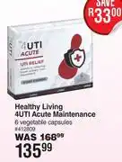 Dis-Chem Healthy Living 4UTI Acute Maintenance offer