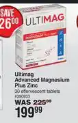 Dis-Chem Ultimag Advanced Magnesium Plus Zinc-30 Effervescent Tablets offer