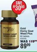 Dis-Chem Gold Horny Goat Weed Plus-60 Tablets offer