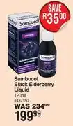 Dis-Chem Sambucol Black Elderberry Liquid-120ml offer