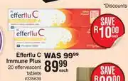 Dis-Chem Efferflu C Immune Plus-20 Effervescent Tablets-Each offer