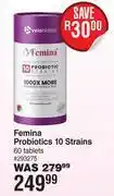 Dis-Chem Femina Probiotics 10 Strains-60 Tablets offer