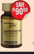 Dis-Chem Gold Glutathione Melt-500mg offer