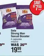 Dis-Chem Sela Strong Man Sexual Booster 4 Capsules-Each offer