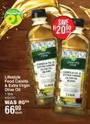 Dis-Chem Lifestyle Food Canola & Extra Virgin Olive Oil-1Ltr Each offer