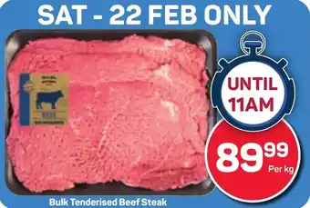 Pick n Pay Bulk Tenderised Beef Steak offer