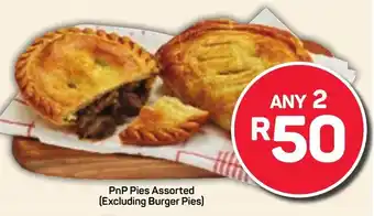 Pick n Pay PnP Pies Assorted (Excluding Burger Pies) offer