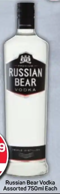 Pick n Pay Russian Bear Vodka Assorted offer