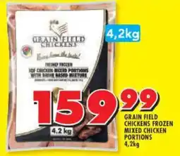 Shoprite Grain field chickens frozen mixed chicken portions offer