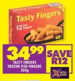 Shoprite Tasty fingers frozen fish fingers offer