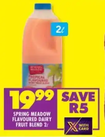 Shoprite Spring meadow flavoured dairy fruit blend offer