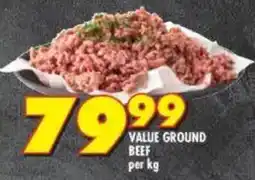 Shoprite Value ground beef offer