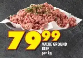 Shoprite Value ground beef offer