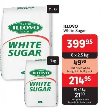 Makro ILLOVO White Sugar offer