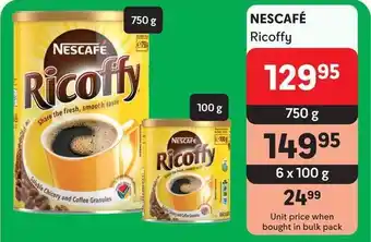 Makro NESCAFÉ Ricoffy offer