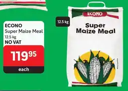 Makro ECONO Super Maize Meal offer