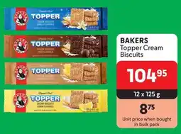 Makro BAKERS Topper Cream Biscuits offer