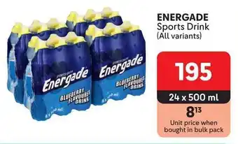 Makro ENERGADE Sports Drink offer