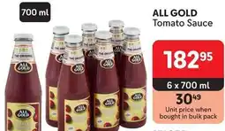 Makro ALL GOLD Tomato Sauce offer