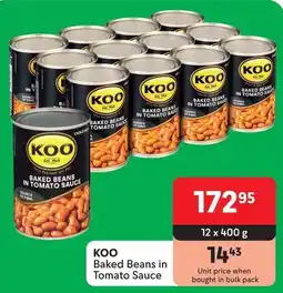 Makro KOO Baked Beans in Tomato Sauce offer