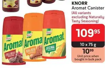 Makro KNORR Aromat Canister offer