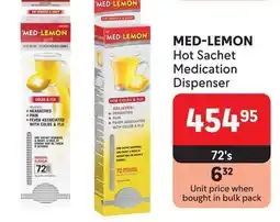 Makro MED-LEMON Hot Sachet Medication Dispenser offer