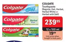 Makro COLGATE Toothpaste Colgate Gel (Regular, Gel, Herbal, Herbal White or Herbal with Salt) offer