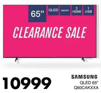 Save SAMSUNG QLED 65" Q60CAKXXA offer