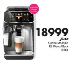 Save Jura Coffee Machine E8 Piano Black offer