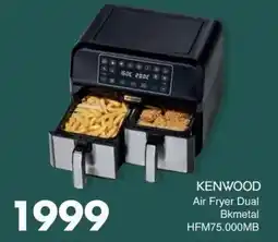 Save KENWOOD Air Fryer Dual Bkmetal offer