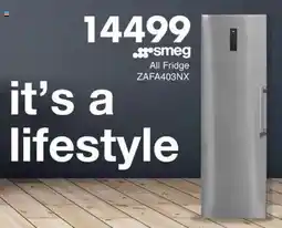 Save Smeg All Fridge ZAFA403NX offer