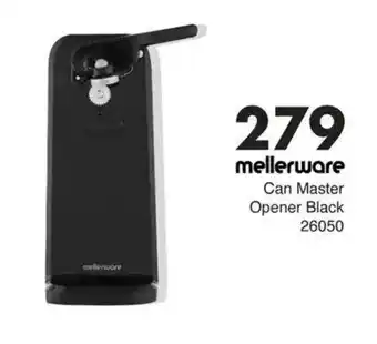 Save Mellerware Can Master Opener Black offer