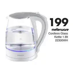 Save Mellerware Cordless Glass Kettle offer