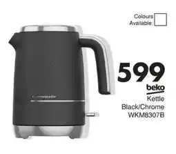 Save Beko Kettle Black/Chrome WKM8307B offer