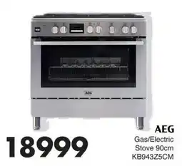 Save AEG Gas/Electric Stove offer